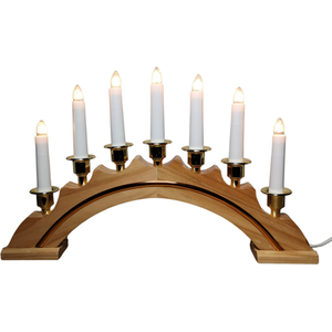 Christmas Candlebridge with 7 Bulbs - Neutral candlebridge by Samuel Alexander