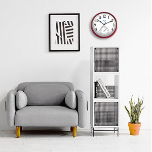 Tub Wall Clock with Thermometer by Audlee