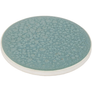 Salvie Reactive Glaze Coaster - Green