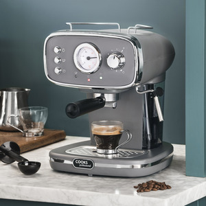 15-Bar Retro Espresso Coffee Machine by Cooks Professional