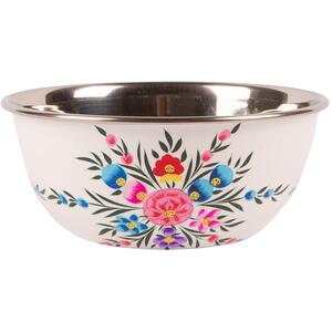 Pansy Picnic Bowl - 21.5cm - Cotton Pansy / 18.5cm by Billy Can