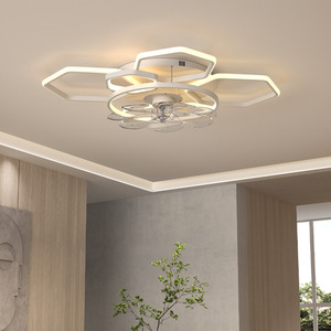 Ceiling Fan Light with App and Remote Control by Livingandhome
