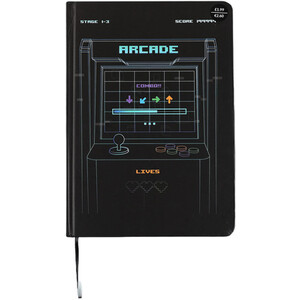 Game Time A5 Notebook - Black