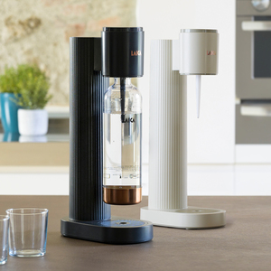 Variable Manual Fizz Sparkling Water Maker with 1 x CO2 Cylinder - White by Laica