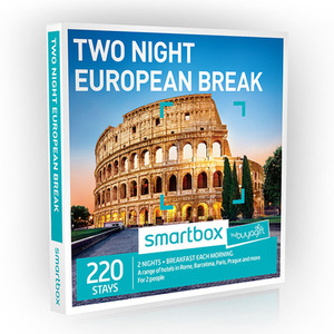 Two Night European Break Gift Experience Box by Buyagift