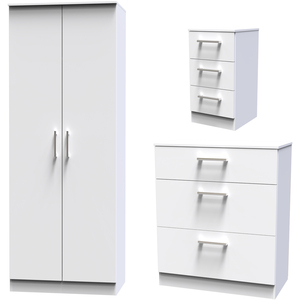 Devon Ready Assembled 3 Piece Bedroom Set