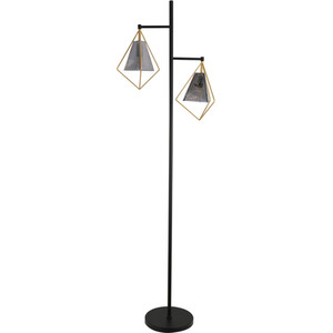 Parker Floor Lamp - Black and Gold