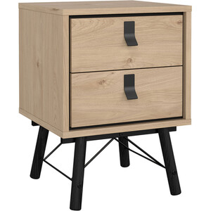 Ry 3 Piece Bedroom Set - Jackson Hickory Oak