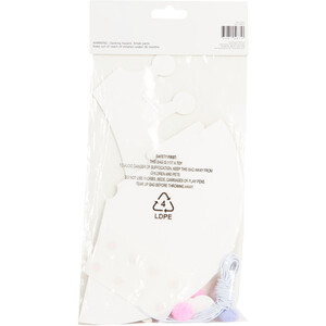 Pack of 8 Pastel Party Paper Hats and Crowns - Multicolour by My Party