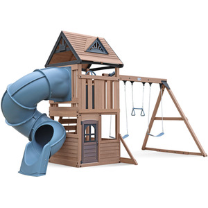 Maple Ridge Climbing Frame - Brown by Gorilla Play