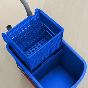 HOMCOM Mop Bucket with Wringer Wheels by HOMCOM