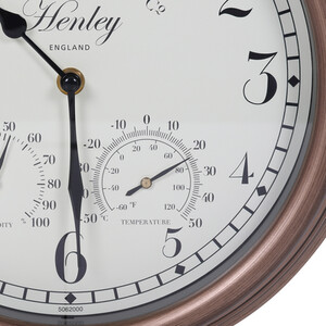 Henley Wall Clock and Thermometer by Smart Garden Products