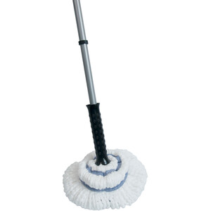 Twist Mop with Steel Handle - Multicolour