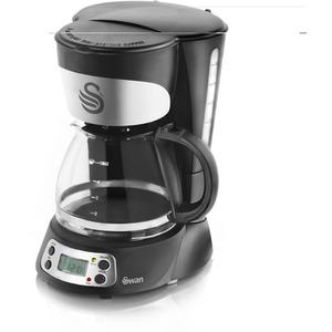 Programmable Coffee Maker - Black by Swan