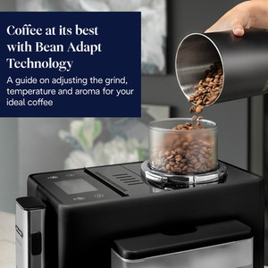 DeLonghi Rivelia Bean to Cup Automatic Coffee Machine - Black by DeLonghi