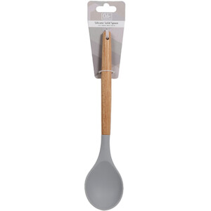 Oslo Silicone Solid Spoon - Grey