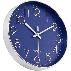 12-Inch Colourful Quartz Wall Clock by Livingandhome