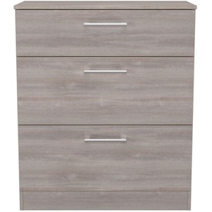 Ryedale Ready Assembled 3 Piece Furniture Pack - Grey Oak