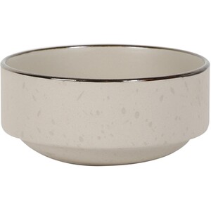 Omakase Speckle Stoneware Serve Bowl - Stone