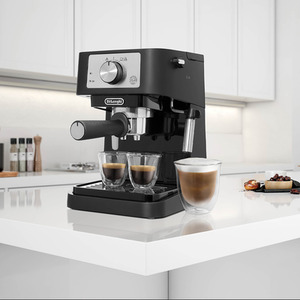 DeLonghi Stilosa Manual Coffee Machine - Black by DeLonghi