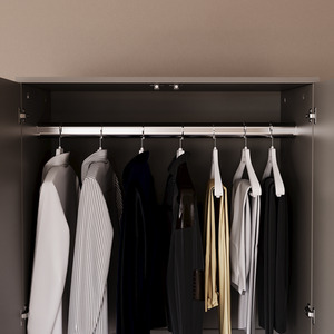 Denver Bedroom Set (2 Drawer Bedside (x2), 3 Drawer Chest, 2 Door Wardrobe) by Vida Designs