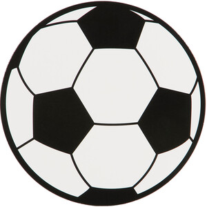 Pack of 8 Football Invitations with Envelopes - Multicolour