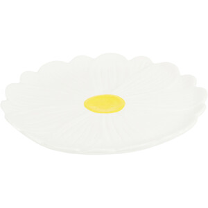 Daisy Plate - Yellow and White / Large