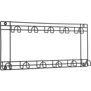 11 Hook Two Tier Tool Holder - Black by House Of Home