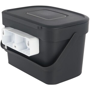 6L Compost Caddy - Black