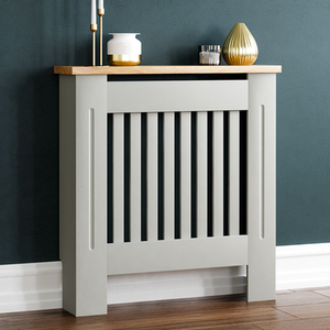 Arlington Radiator Cover - Grey / 78cm by Vida Designs