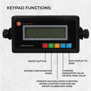 T-Mech Industrial Weighing Beam Scales - Grey by T mech
