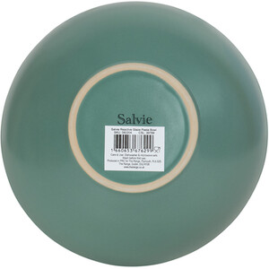 Salvie Reactive Glaze Pasta Bowl - Sea Green