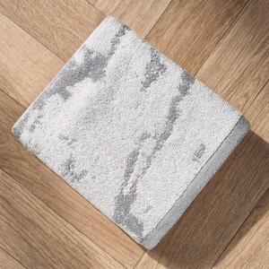 Marble Jacquard Bath Towel - Grey by OHS