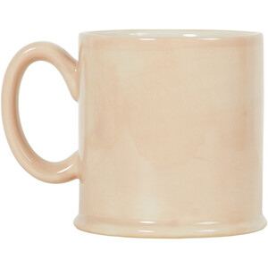 Tankard Embossed Highland Cow Mug - Peach