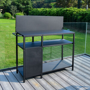 Columbus Outdoor Kitchen - Black by BBQ Chef