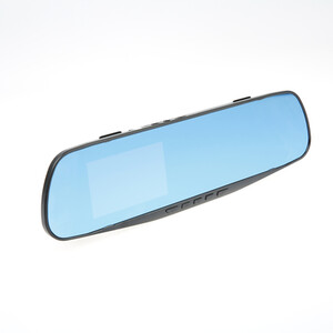 Rear View Mirror Camera with SD Card - Black