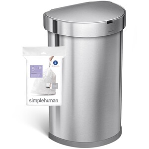 Simplehuman Custom Fit Bin Liners - J / 20 by Simplehuman