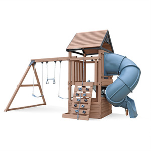 Mountain Peak Climbing Frame - Mocha Brown by Gorilla Play