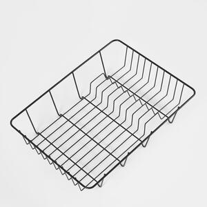 Dish Drainer Plate Rack - Black by OHS