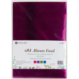 Art Studio A4 Mirror Card by Art Studio