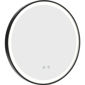 Round Anti-fog LED Wall Mirror by Livingandhome