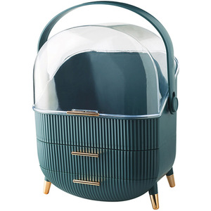 Luxurious Makeup Dustproof Organiser by Livingandhome