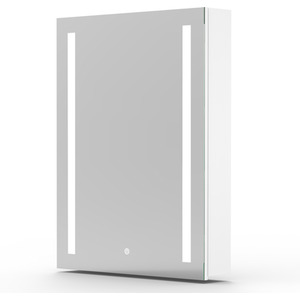AICA LED Bathroom Mirror Cabinet - White / 80cm by AicaBathroom
