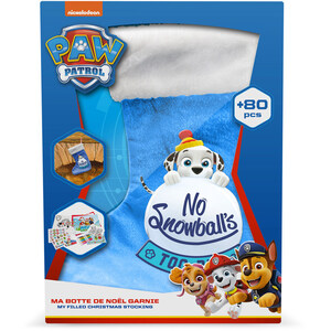 PAW PATROL No Snowball's Too Big Children's My Filled Christmas Stocking - White by PAW PATROL