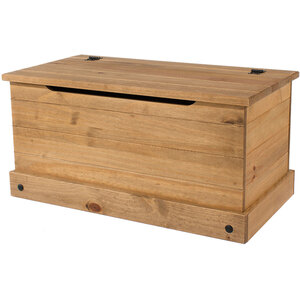 Corona Storage Trunk - Antique pine wax by Core Products
