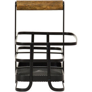 Malmo Storage Caddy with Handle - Black