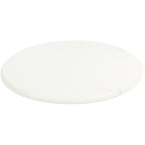 Marble Lazy Susan - White