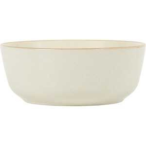 Sesame Speckle Stoneware Rice Bowl - Oatmeal and Sesame