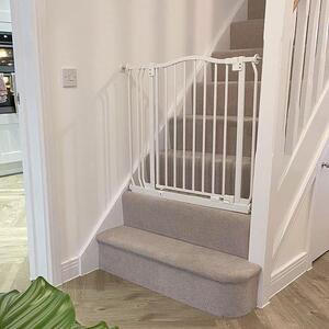 Curved Top Safety Gate - Matt White / 179cm - 188cm by Safetots