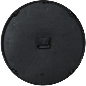 Black and Gold Wall Clock 40cm - Black